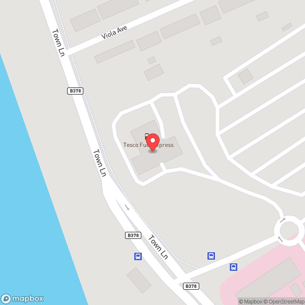 Map of Tesco Petrol Station