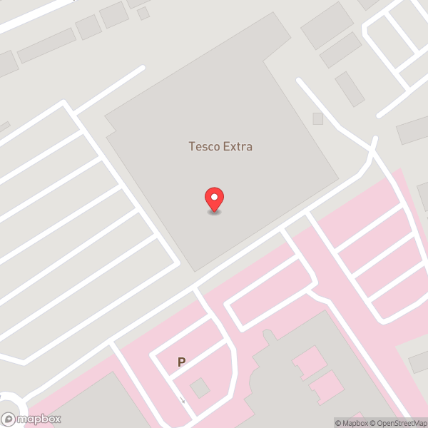 Map of Tesco Extra