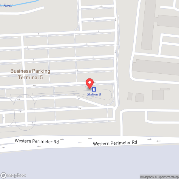 Map of Heathrow Pod - Business Parking Station B