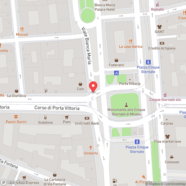 Map of Globe Restaurant & Lounge Bar