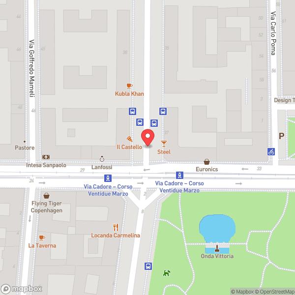 Map of Steel Cafe
