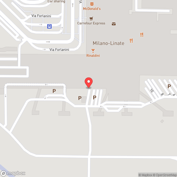 Map of Gate B28