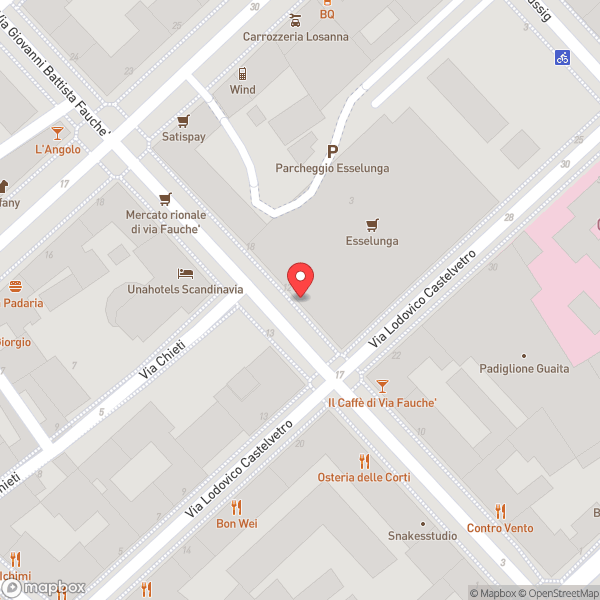 Map of Esselunga
