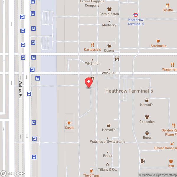 Map of Baggage Reclaim