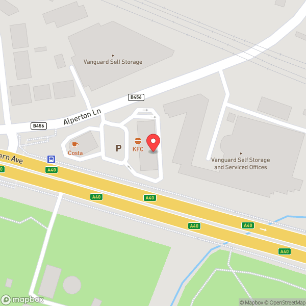 Map of KFC