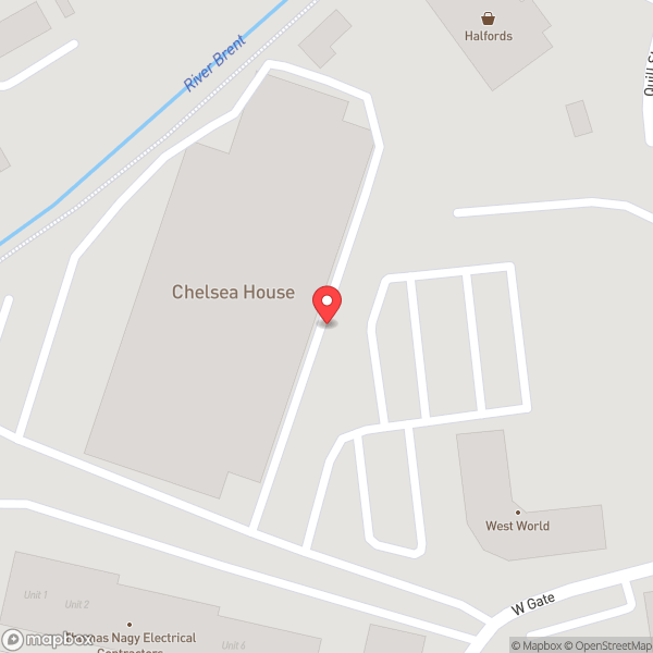 Map of River Island HQ