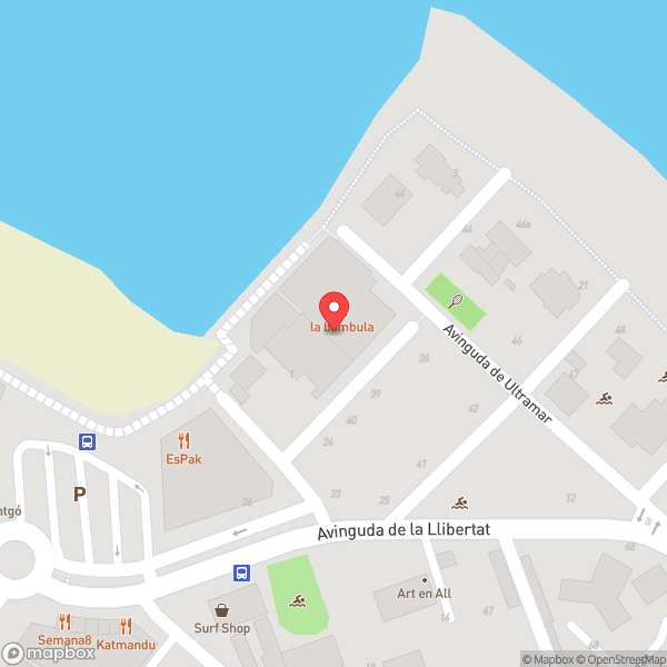 Map of Monsoon Thai Restaurant
