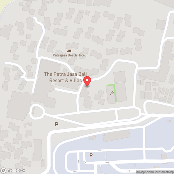 Map of Patra Bali Hotel