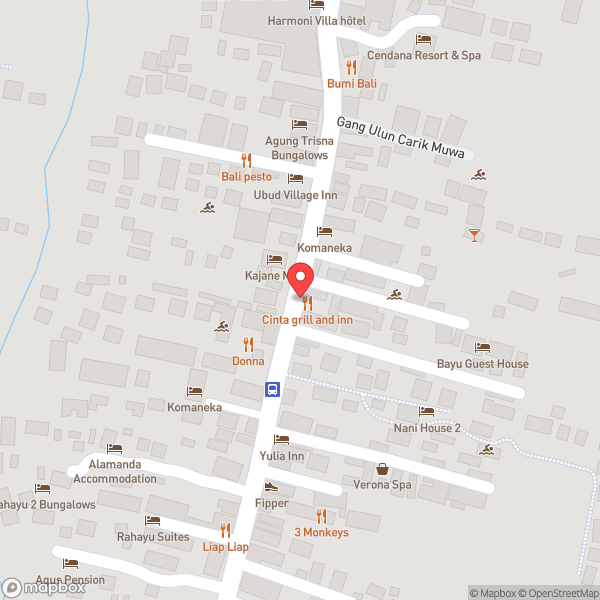 Map of Laughing Buddha Bar