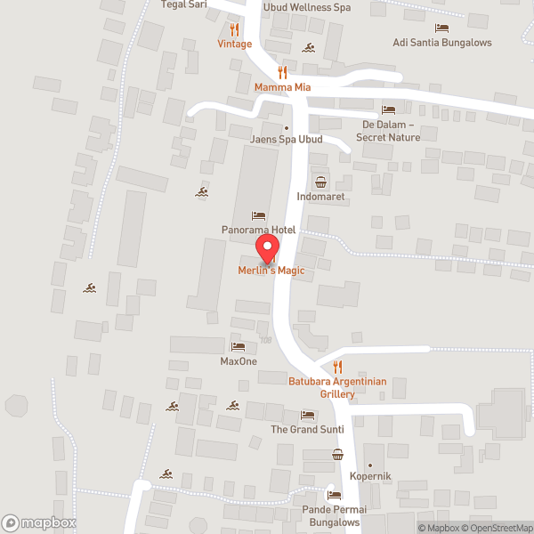 Map of Pizza Bagus
