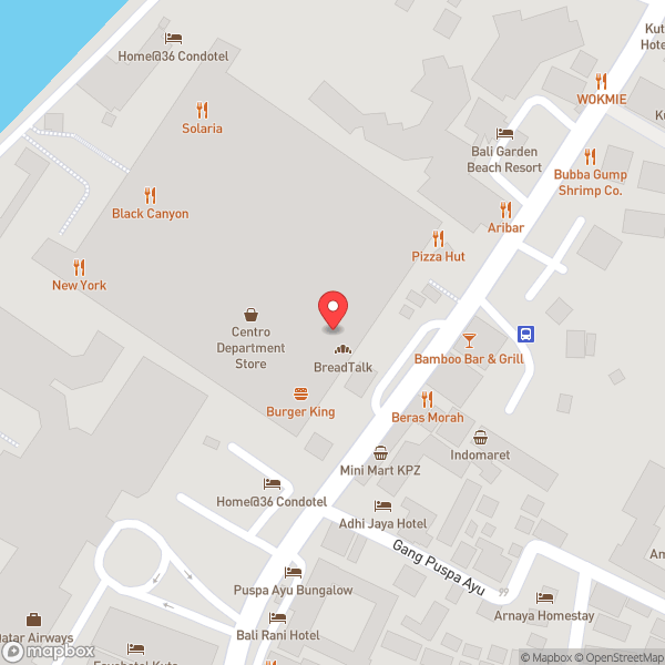 Map of Centro Department Store