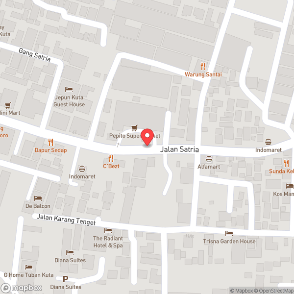 Map of Pepito Supermarket