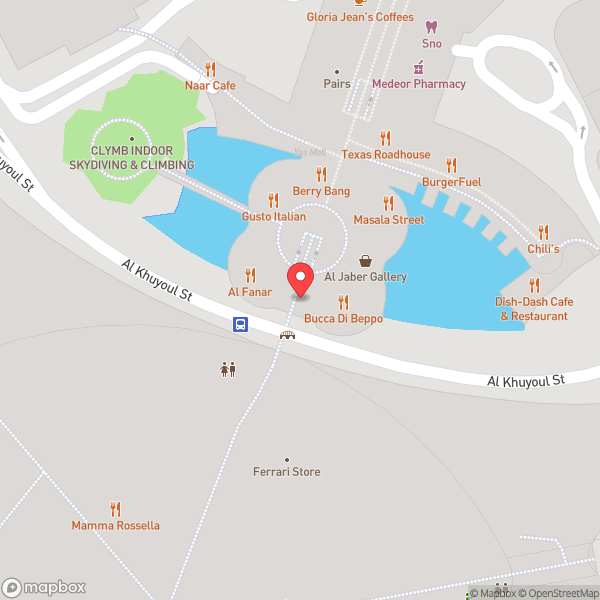 Map of Mamma Rossella