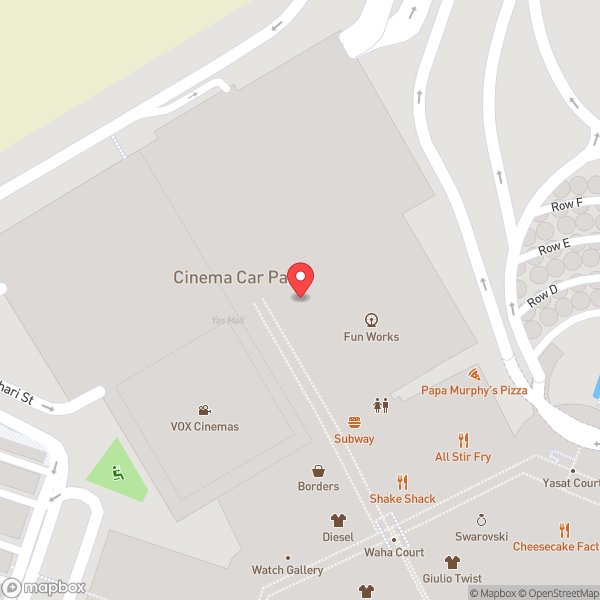 Map of VOX Cinemas