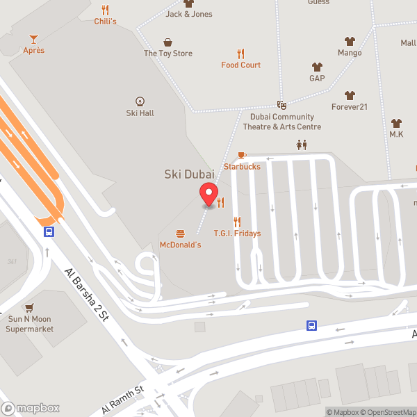 Map of IHOP