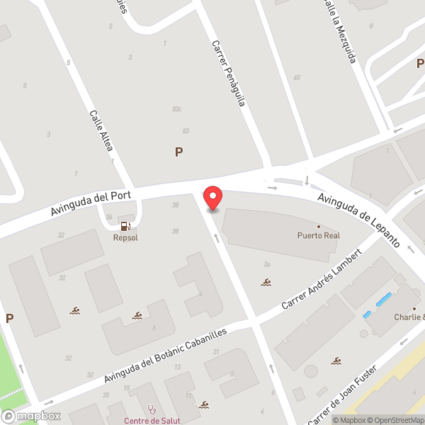 Map of La Cocina