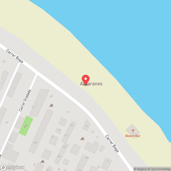 Map of Playa Albaranes