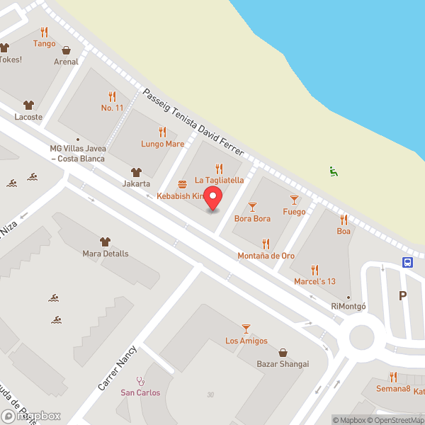 Map of BORA BORA