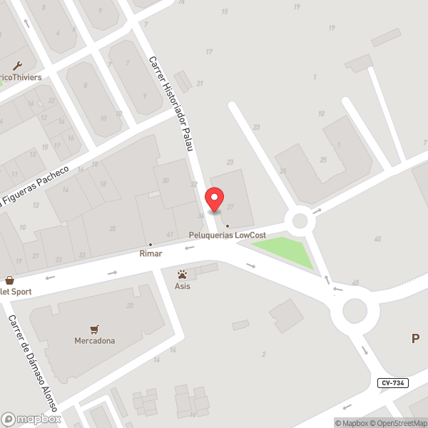 Map of Avenida