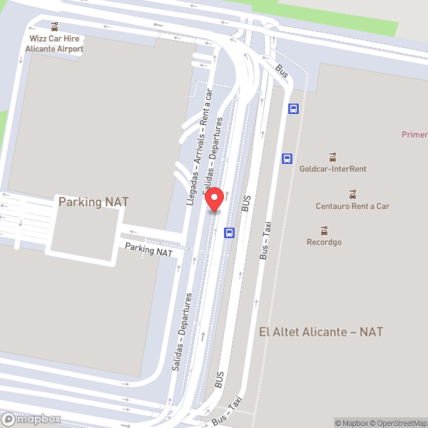 Map of De wifi bus