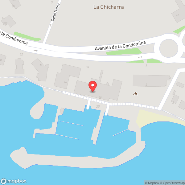 Map of Club Náutico Alicante Costa Blanca