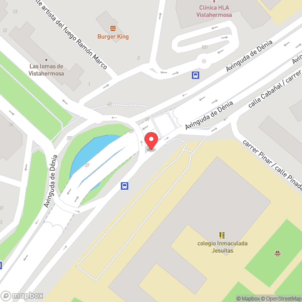 Map of Vistahermosa
