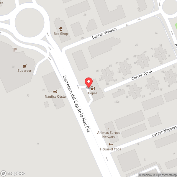 Map of C. Comercial Montgo