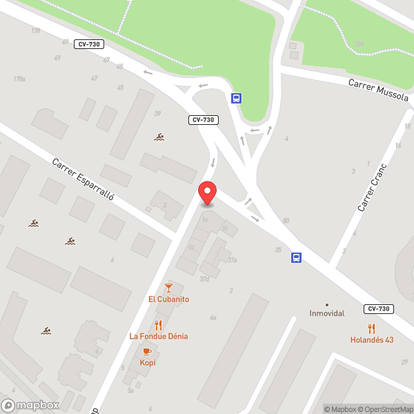Map of Café Soles