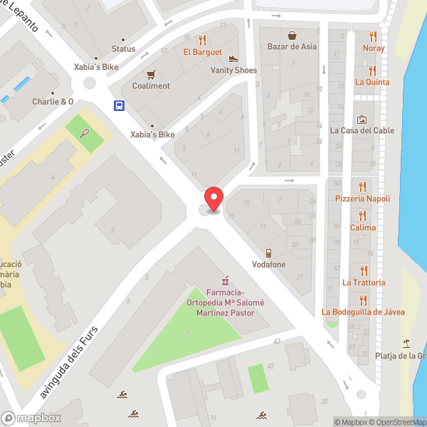 Map of La Caixa