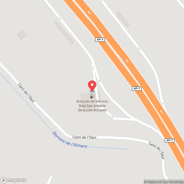 Map of gasolinera Depaso