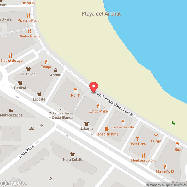 Map of Carnaval Bar And Restaurant