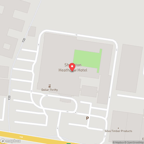 Map of Sheraton Heathrow Hotel
