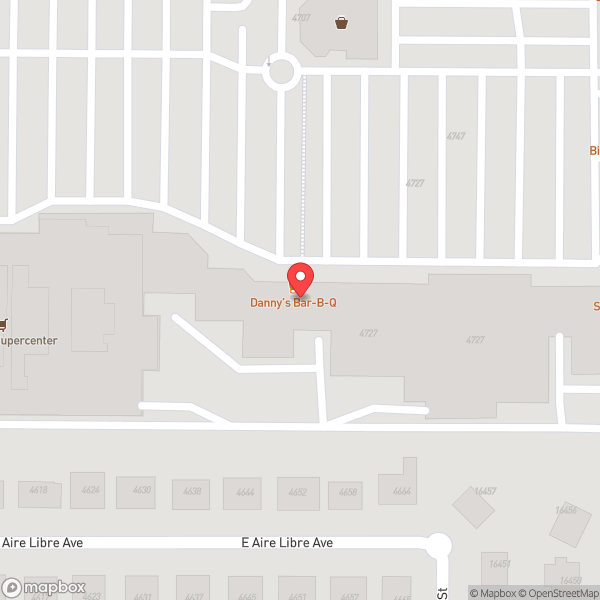 Map of Danky's Bar-B-Q