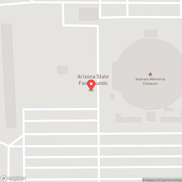 Map of Arizona State Fair