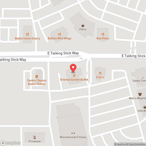 Map of Hooters