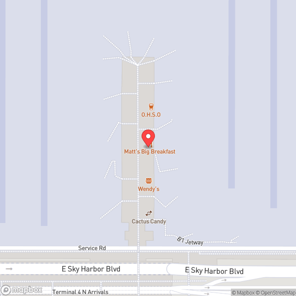 Map of Matt's Big Breakfast