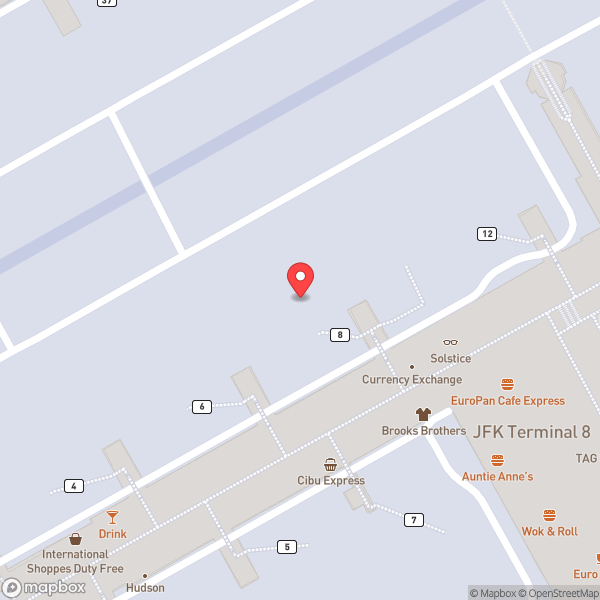 Map of American - Flight AA 106