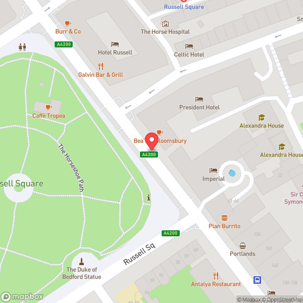 Map of coffee & candy