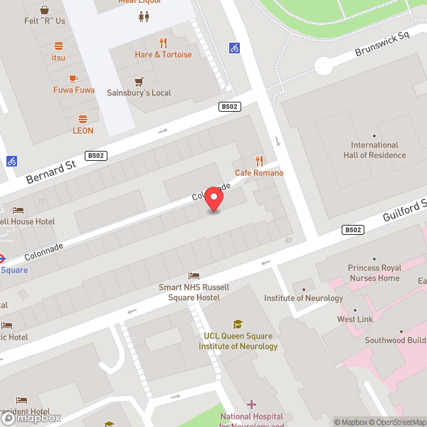 Map of The Colonnade