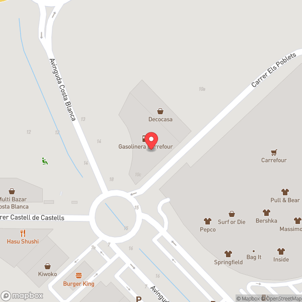 Map of Eroski Gasolinera