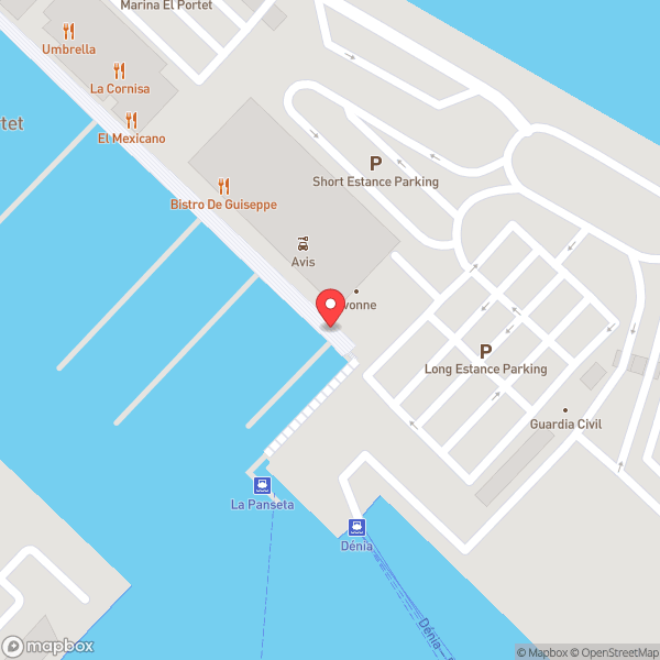 Map of Baleària