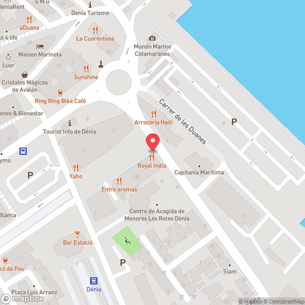 Map of Indian Palace