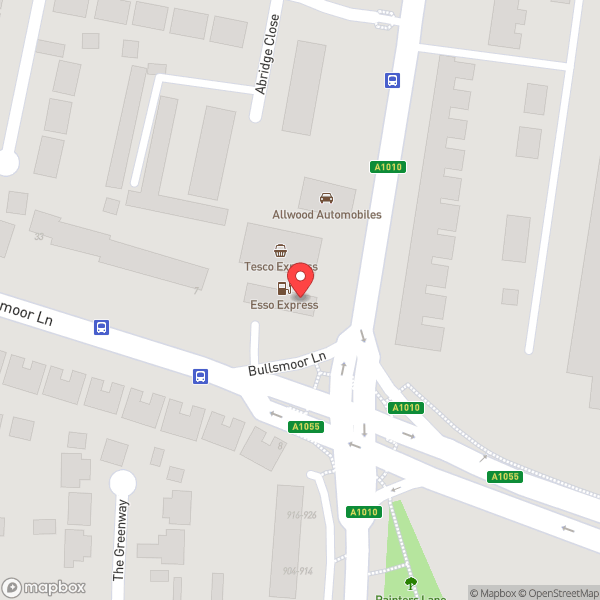 Map of Tesco Express