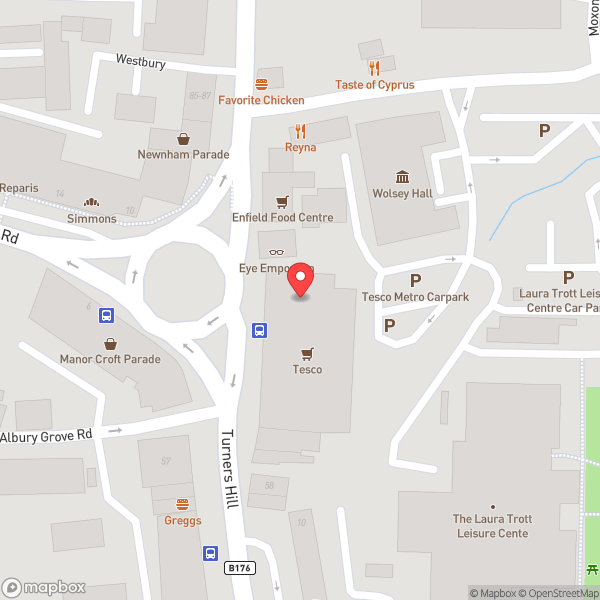 Map of Tesco