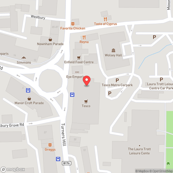 Map of Barclays Bank