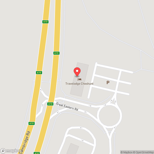 Map of Travelodge