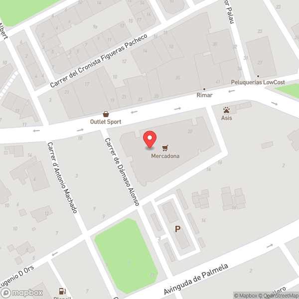 Map of Mercadona