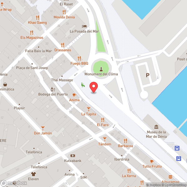 Map of La Tapita