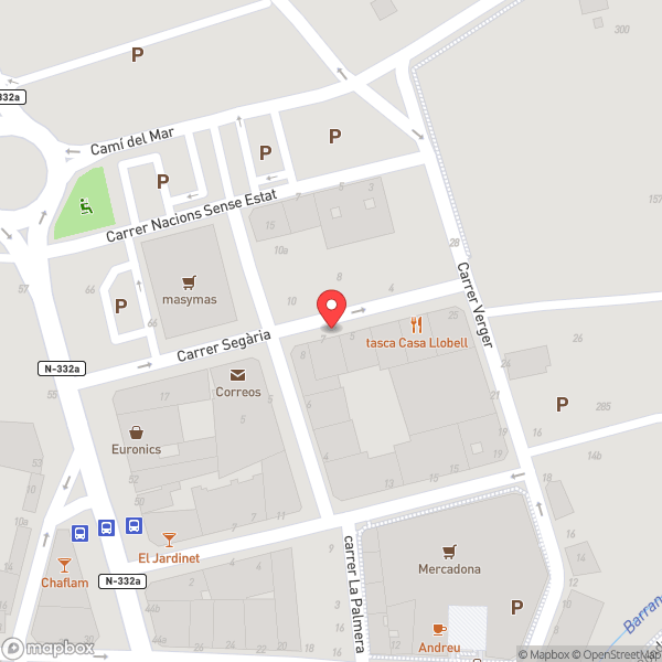 Map of Oficina Correos