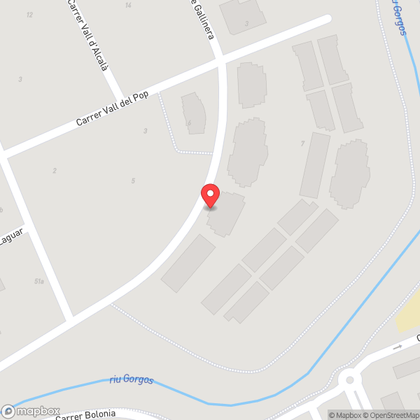 Map of Residencial Gorgos
